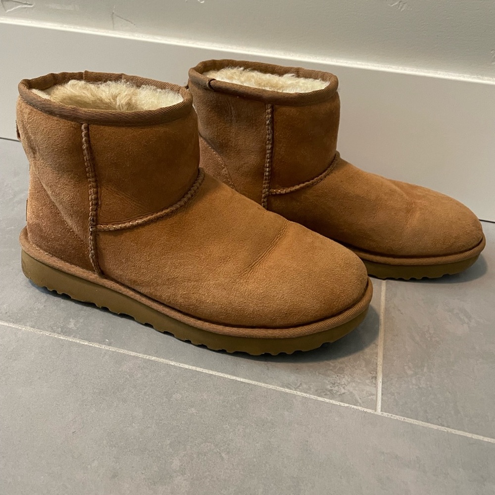 Chestnut UGG Booties